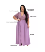 Deslumbrante Vestido Festa Longo com Renda: O Toque Perfeito para Sua Ocasião