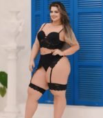 lingerier sexy com cinta