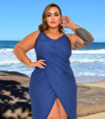 saida de praia plus size