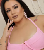 Biquíni Plus Size Cintura Alta Cortininha Com Bojo Feminino Adicionar aos