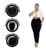 Calça Jeans feminina Modeladora plus size