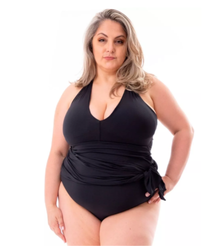saída de praia preto