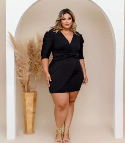 Vestido Preto Luxo