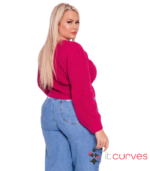 Blusa Tricot Manga Longa
